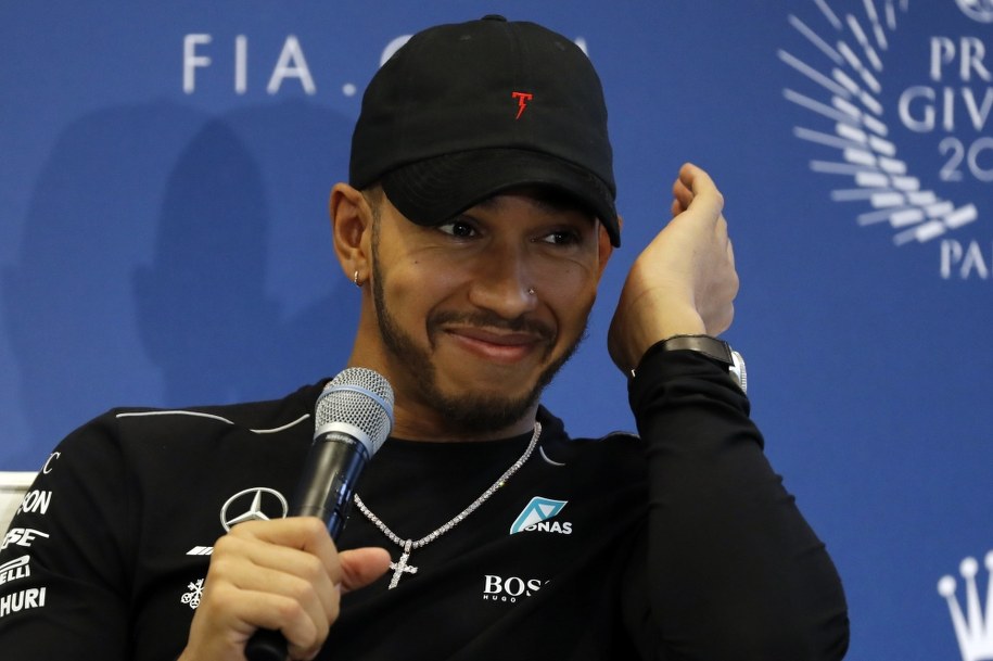 Lewis Hamilton /ETIENNE LAURENT /PAP/EPA