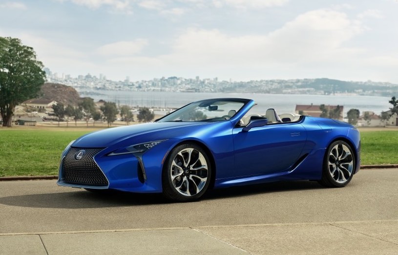 Lexus LC 500 Convertible /Informacja prasowa