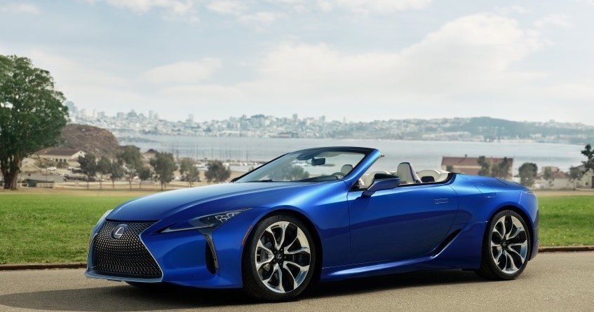 Lexus LC 500 Convertible /Informacja prasowa