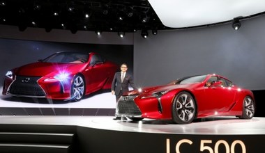 Lexus LC 500 z dwoma nagrodami w Detroit