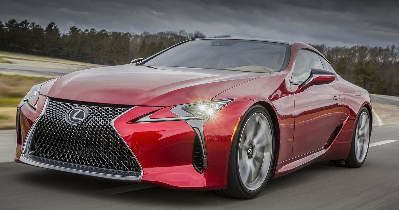 Lexus LC 500 /Informacja prasowa