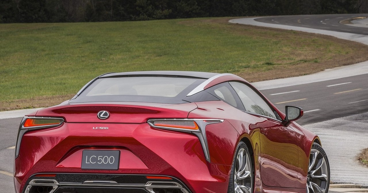 Lexus LC 500 /Informacja prasowa