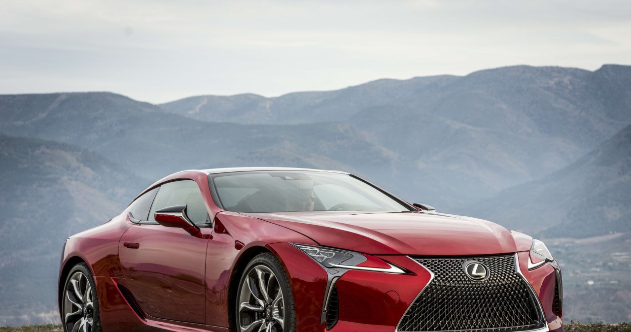 Lexus LC 500 /Informacja prasowa