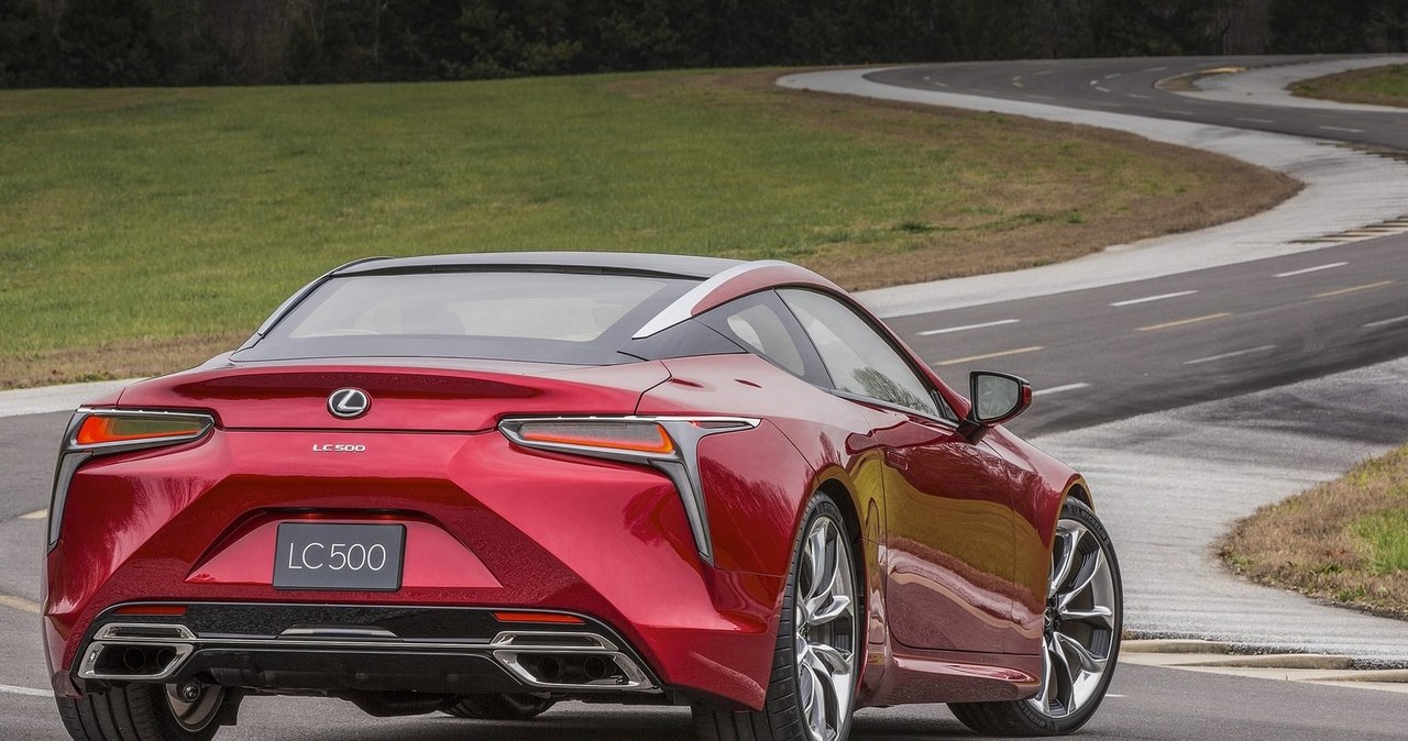 Lexus LC 500 /Informacja prasowa