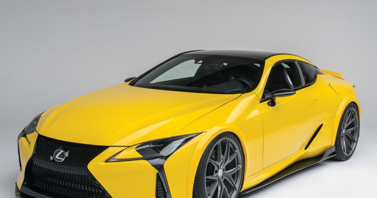 Lexus LC 500 /Informacja prasowa