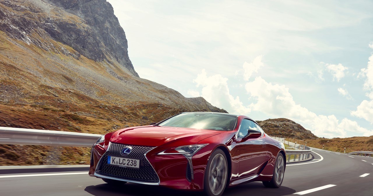 Lexus LC 500 /Informacja prasowa