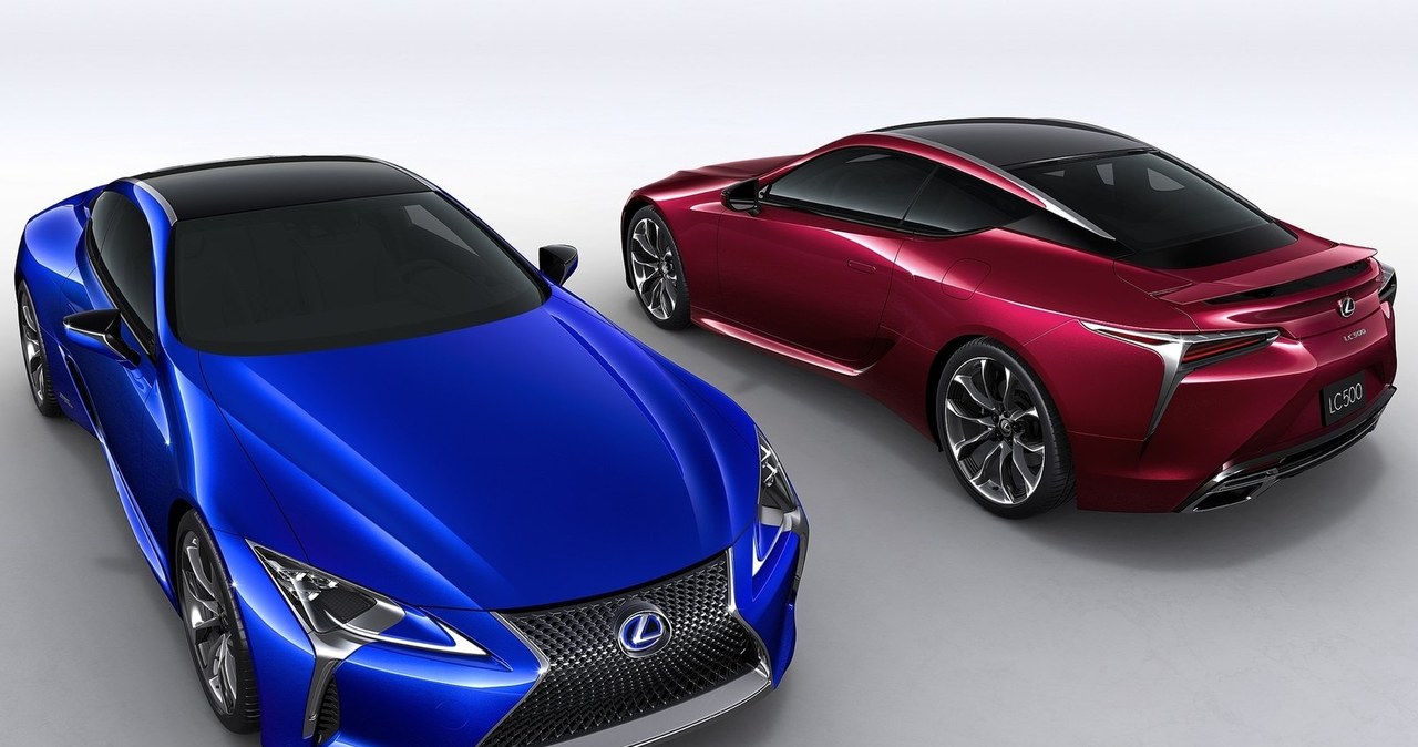 Lexus LC 500h /Informacja prasowa