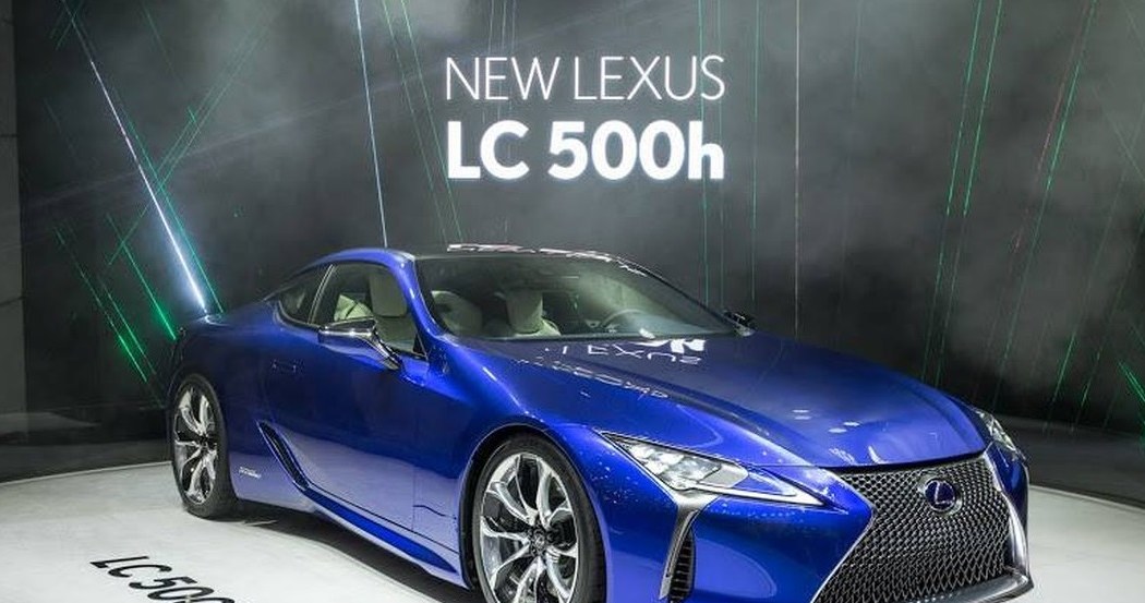 Lexus LC 500h /Informacja prasowa