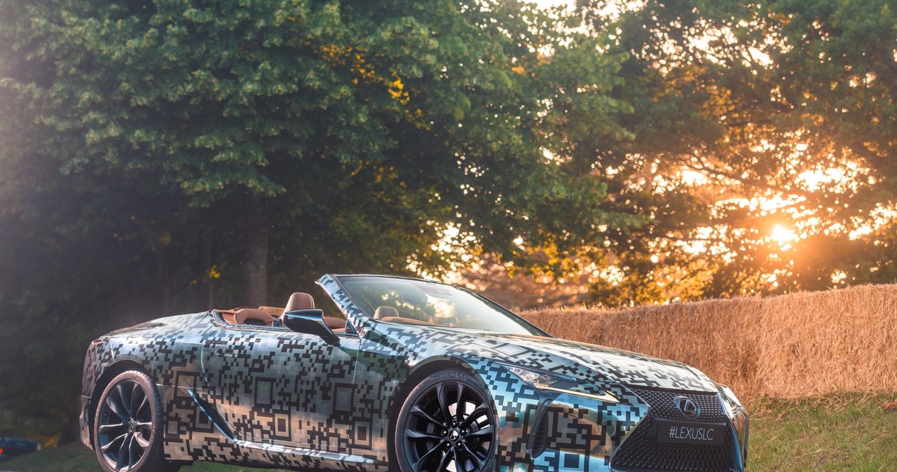 Lexus LC Convertible /Informacja prasowa