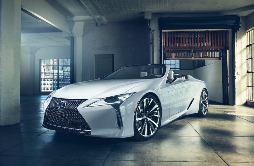 Lexus LC Convertible /Informacja prasowa