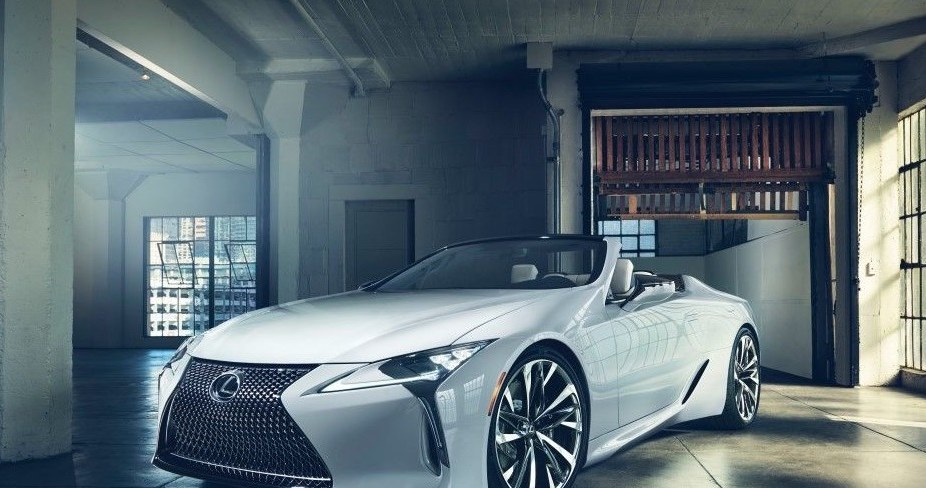 Lexus LC Convertible /Informacja prasowa