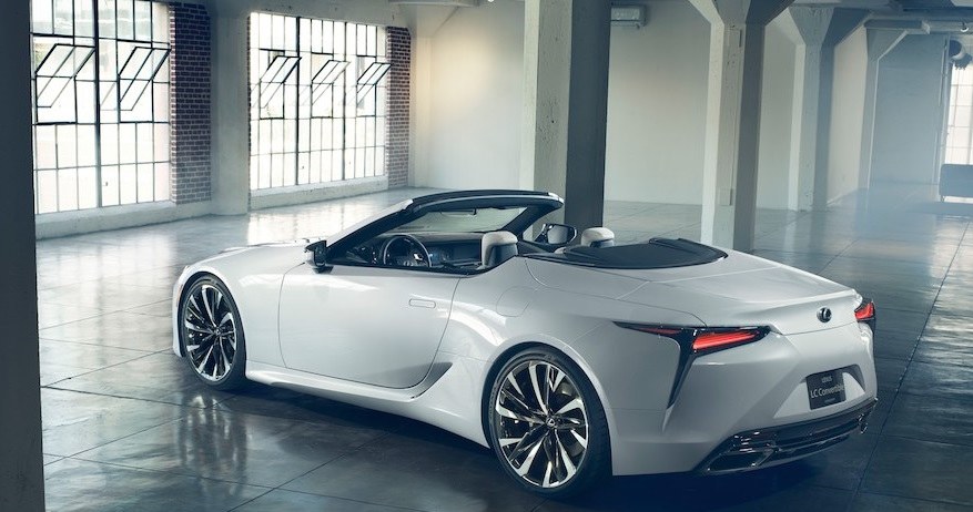 Lexus LC Convertible /Informacja prasowa