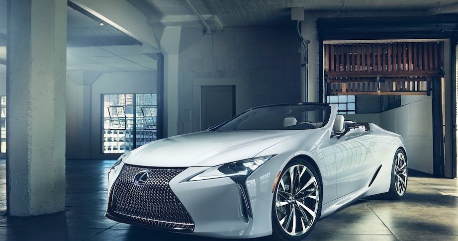 Lexus LC Convertible /Informacja prasowa