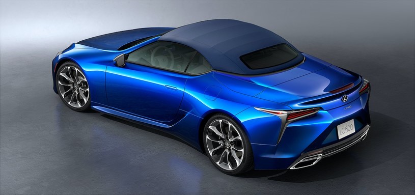 Lexus LC Convertible /Informacja prasowa