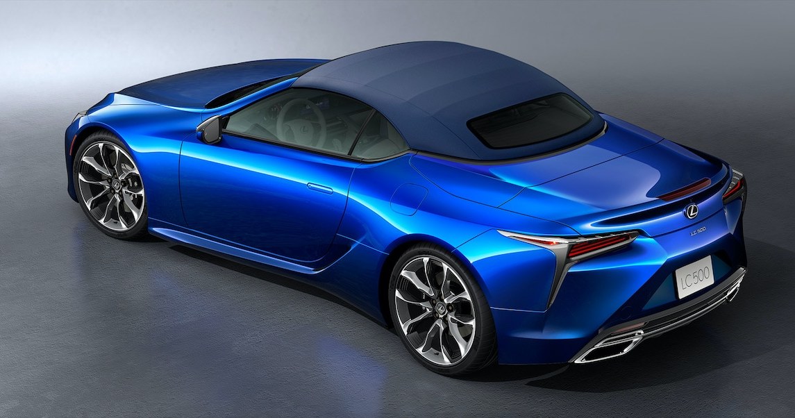 Lexus LC Convertible /Informacja prasowa