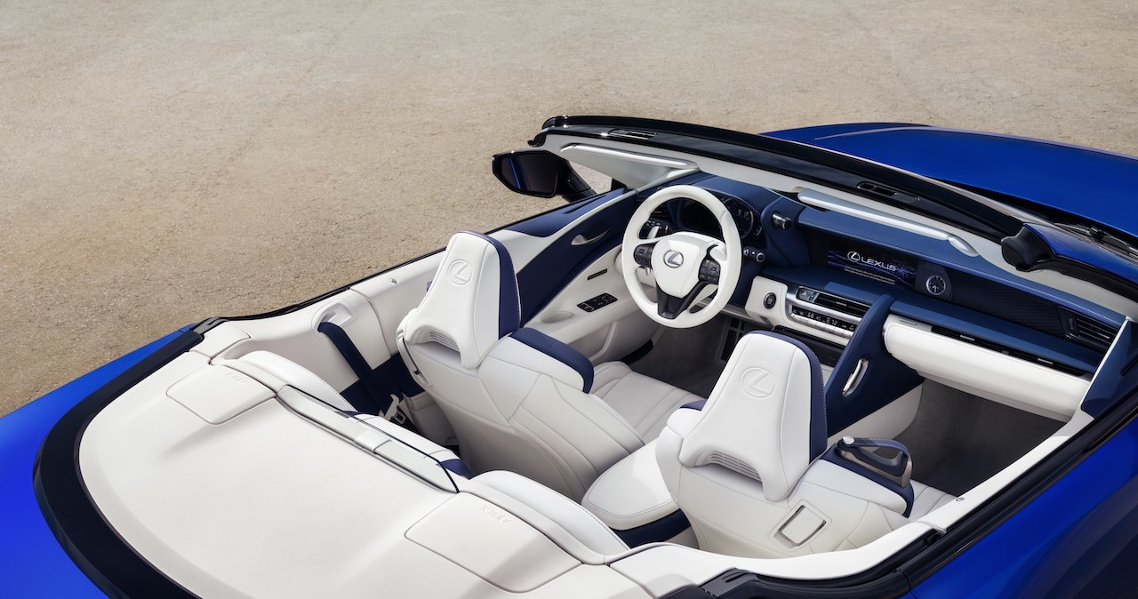 Lexus LC Convertible /Informacja prasowa