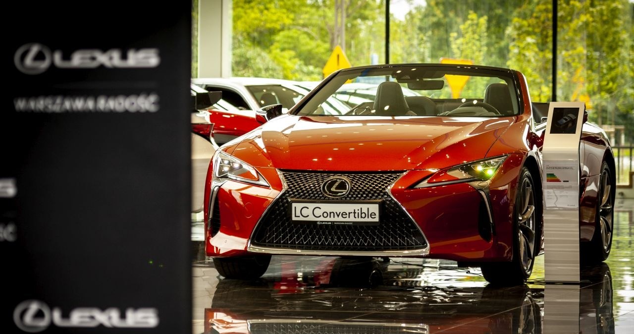 Lexus LC Convertible /Informacja prasowa