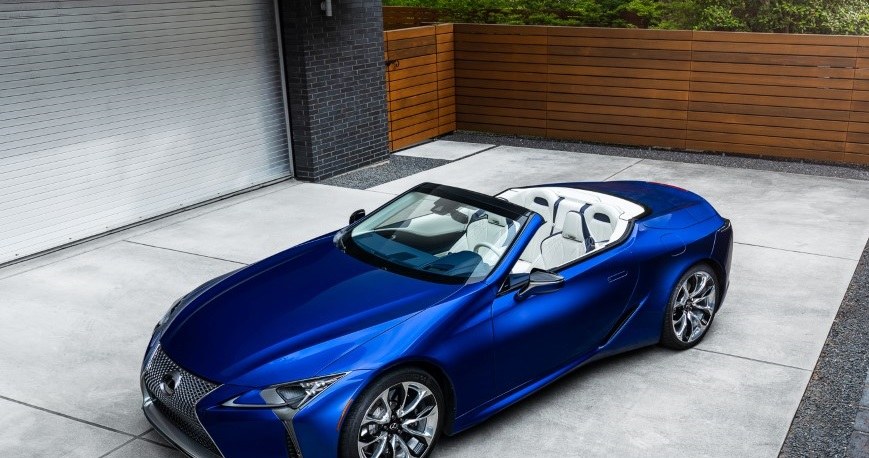 Lexus LC Convertible /Informacja prasowa