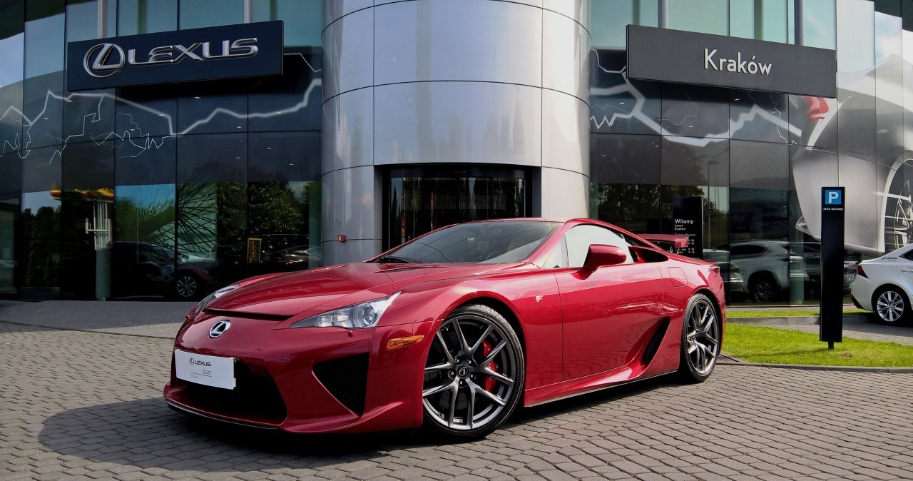 Lexus LFA pod krakowskim salonem /Informacja prasowa