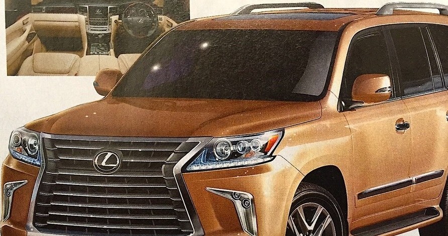 Lexus LX570 /Informacja prasowa