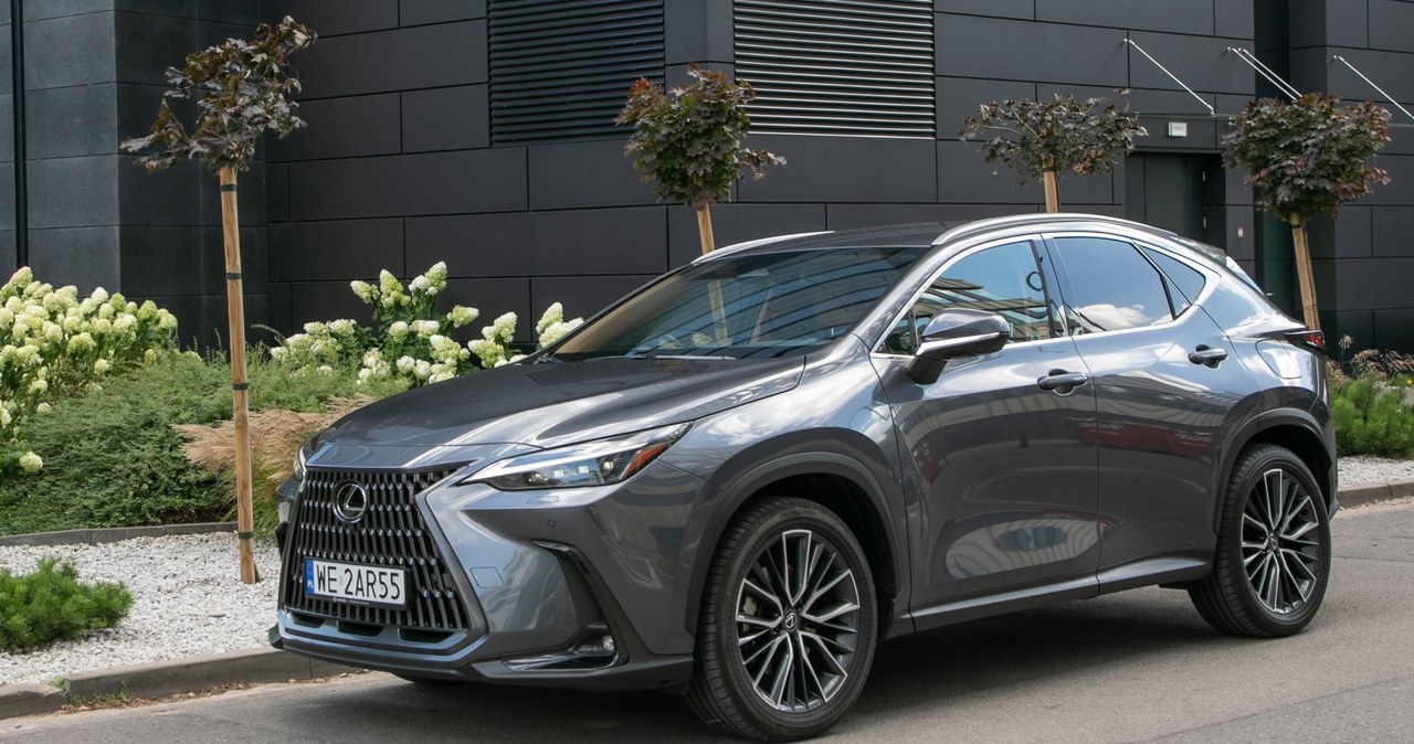 Lexus NX drugiej generacji dostępny jest w wariancie hybrydowym i jako hybryda plug-in. /materiały prasowe