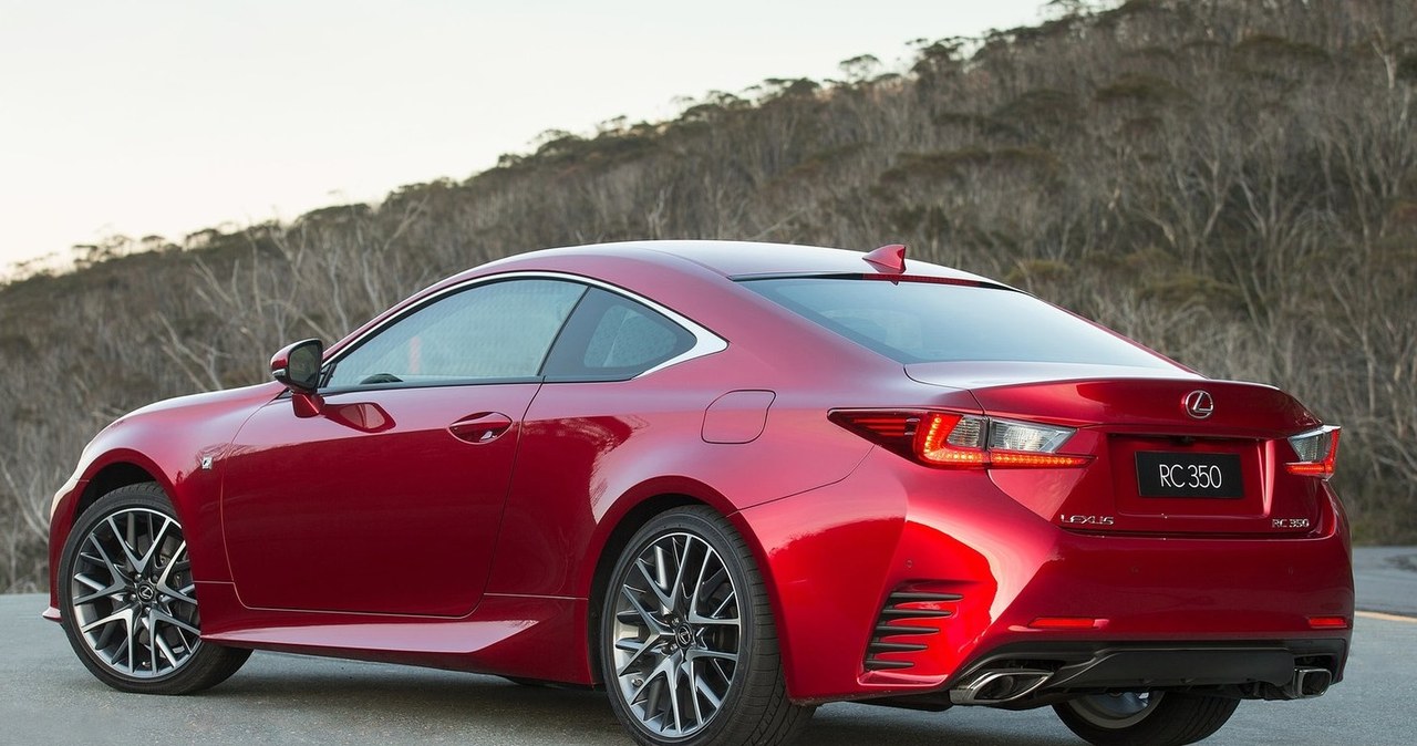 Lexus RC 350 /Informacja prasowa