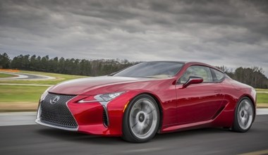 Lexus testuje nowy model LC F ?