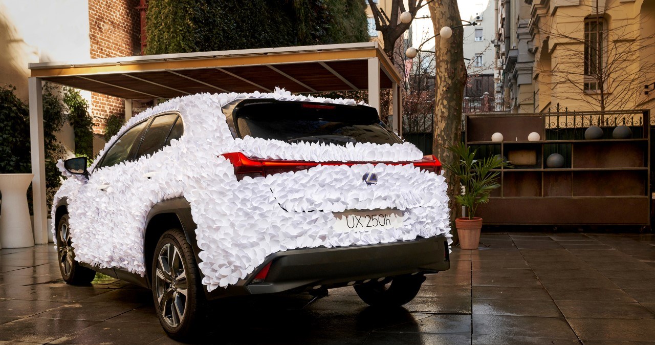 Lexus UX Art 2021 Zen Garden /Informacja prasowa