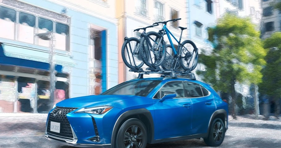 Lexus UX Blue Edition /Informacja prasowa