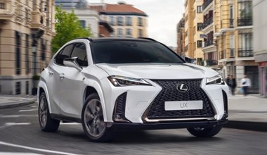 Lexus UX po modernizacji. Nie zmienił się tylko... wygląd