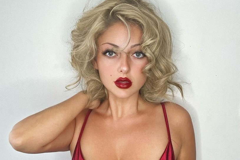 Leylah Dobinson upodabnia się do Marilyn Monroe /Instagram