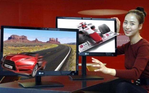 LG DX2500 - monitor 3D bez okularów /materiały prasowe