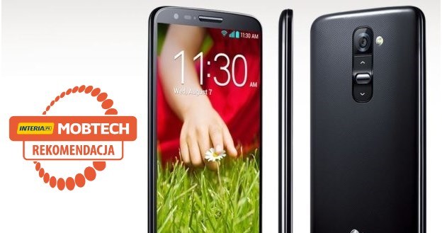 LG G2 otrzymuje rekomendację serwisu Mobtech INTERIA.PL - to bez wątpienia jeden z najlepszych smartfonów tego roku /materiały prasowe