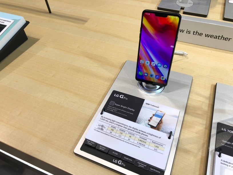 LG G7 Fit /INTERIA.PL