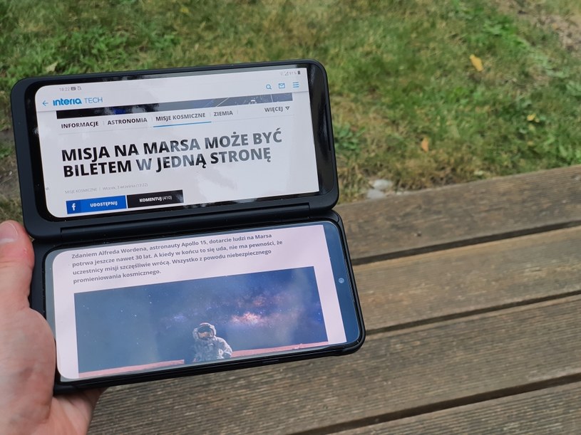 LG G8X ThinQ Dual Screen /INTERIA.PL