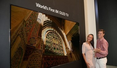 LG prezentuje telewizor OLED 8K