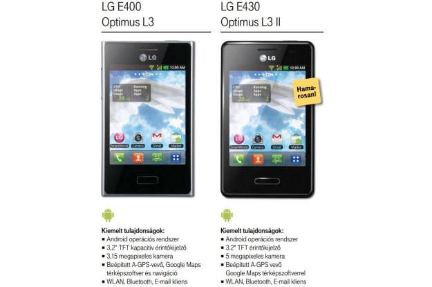 LG Swift L3 II - jedna z nowości LG z targów MWC 2013 /Komórkomania.pl