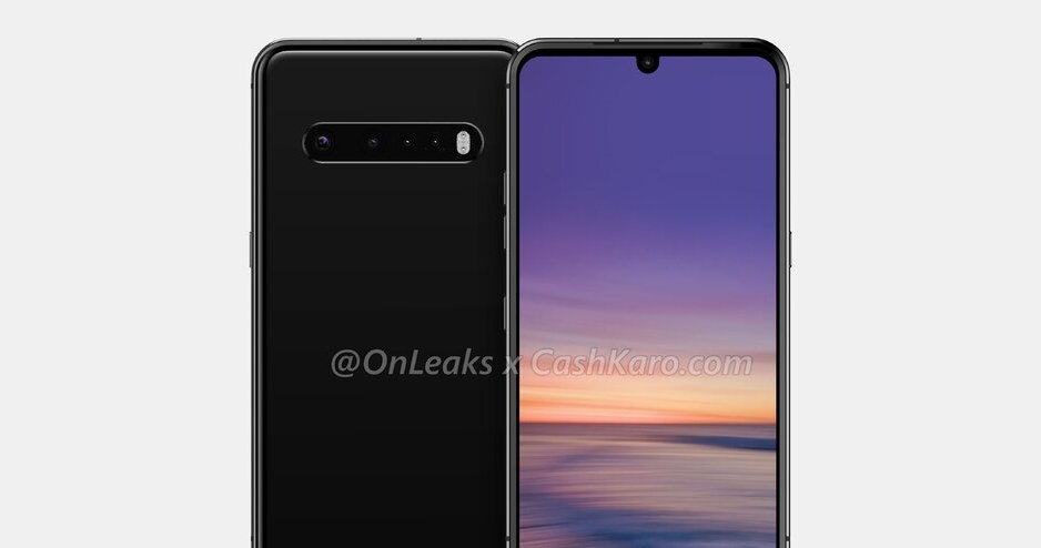 LG V60 / fot. OnLeaks /materiał zewnętrzny