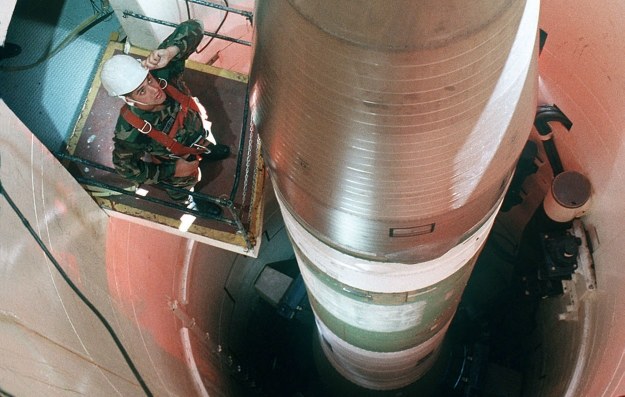 LGM-30G Minuteman III – amerykański międzykontynentalny pocisk balistyczny /AFP