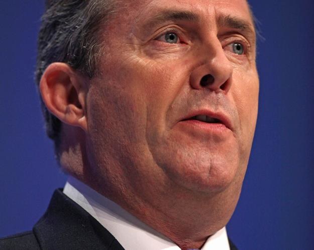 Liam Fox, minister handlu W. Brytanii. Fot. Christopher Furlong /Getty Images/Flash Press Media