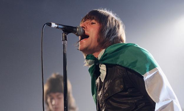 Liam Gallagher podczas koncertu Beady Eye we Włoszech - fot. Vittorio Zunino Celotto /Getty Images/Flash Press Media