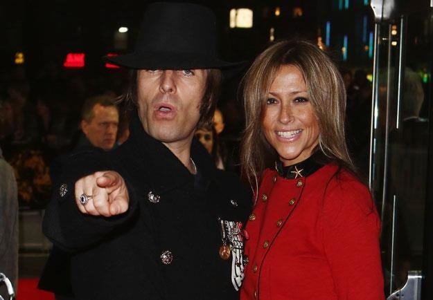 Liam Gallagher z żoną Nicole Appleton fot. Tim Whitby /Getty Images/Flash Press Media