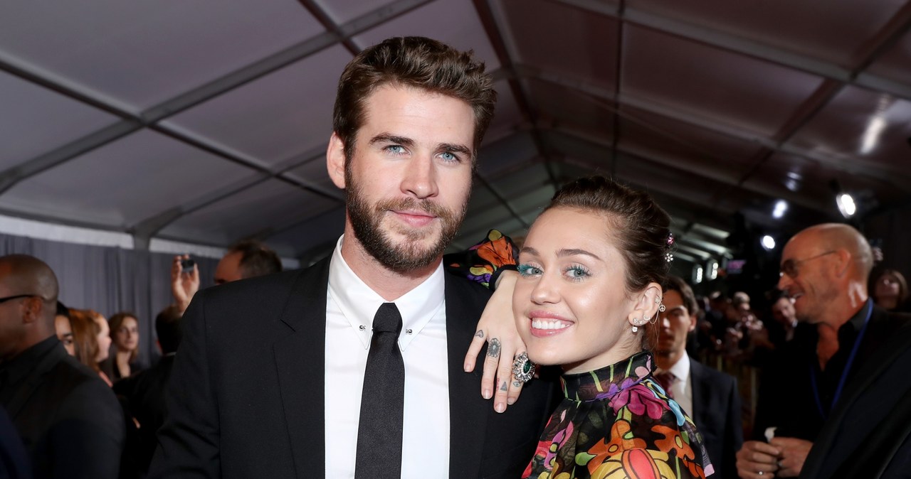Liam Hemsworth i Miley Cyrus /Rich Polk /Getty Images