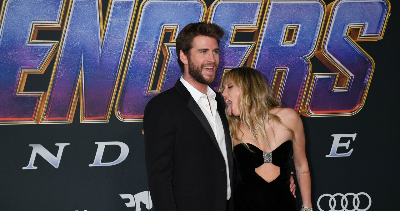 Liam Hemsworth i Miley Cyrus /Jeff Kravitz /Getty Images