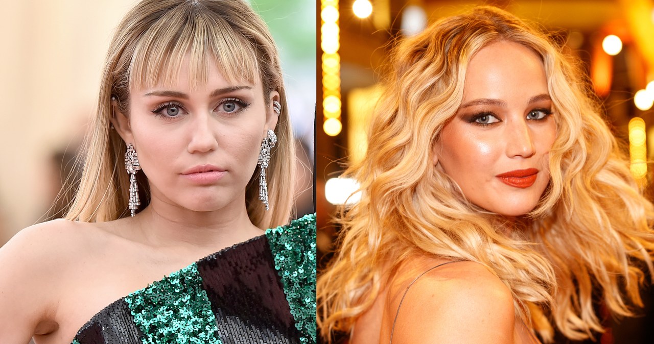 Liam Hemsworth zdradził Miley Cyrus z Jennifer Lawrence? /Theo Wargo /Getty Images