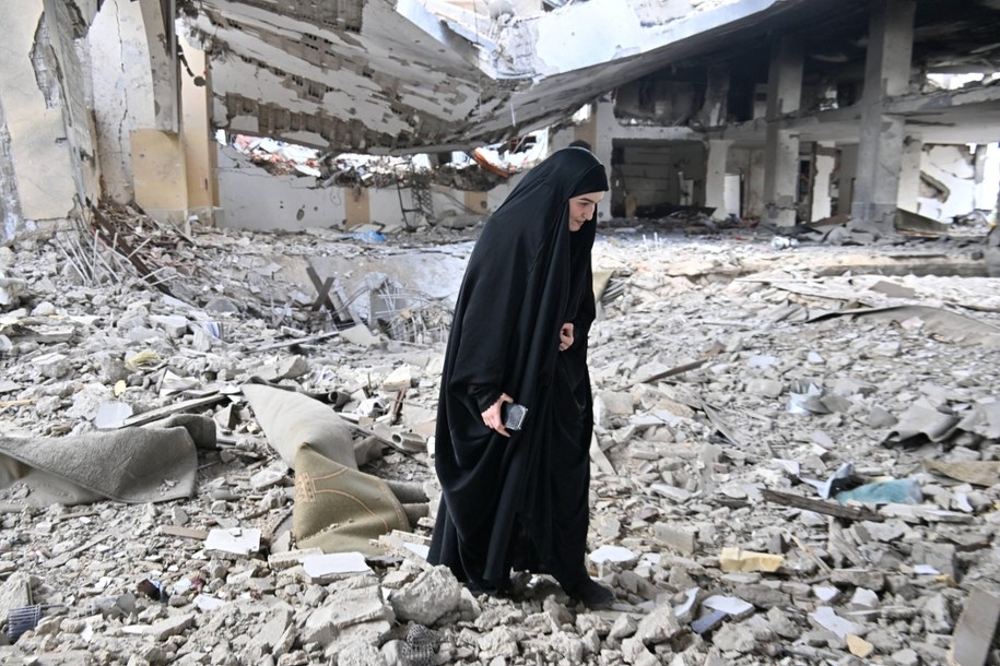 Liban. Zniszczenia po izraelskich nalotach (21 kwietnia 2026 r.) /Houssam Shbaro/Anadolu/ABACAPRESS.COM/AA /PAP/Abaca