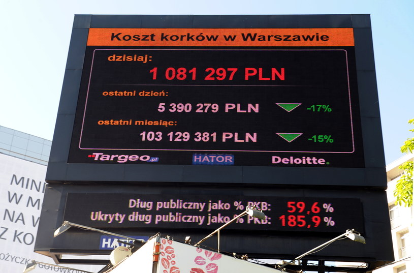 Licznik pokazuje szokujące dane /Grzegorz Jakubowski /PAP