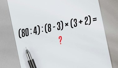 Liczona w pośpiechu myli niemal wszystkich. Ta zagadka nie wybacza błędów