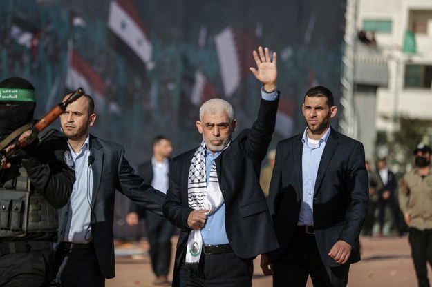 Lider Hamasu Jahja Sinwar / AA/ABACA /East News