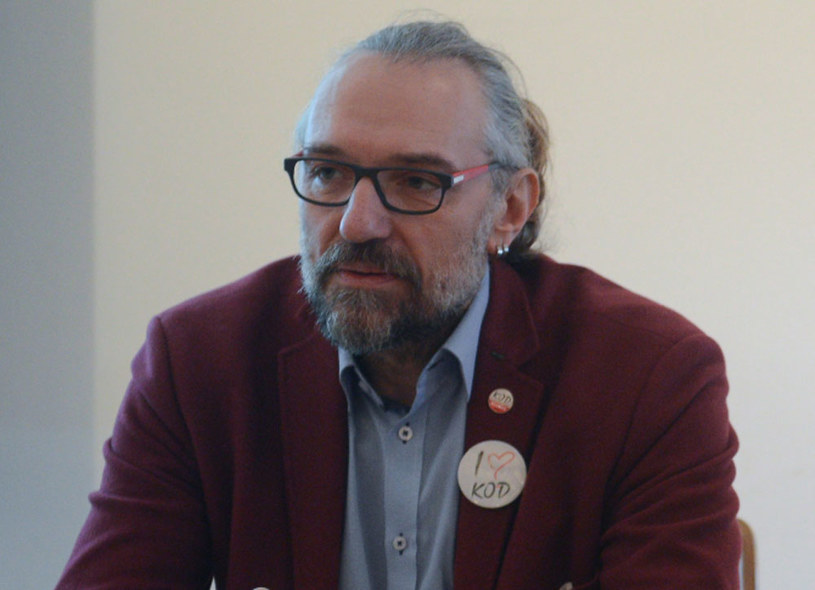 Lider KOD Mateusz Kijowski /Jakub Kamiński   /PAP